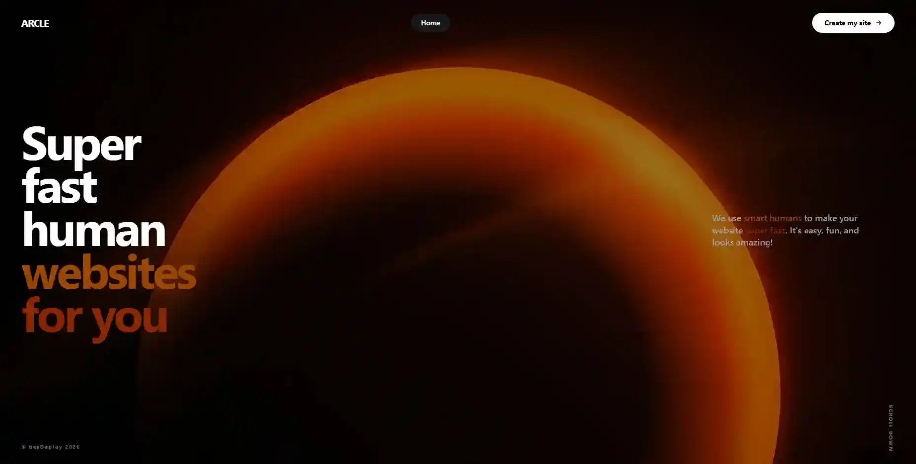 Arcle Demo - beeDeploy Product Demo website.