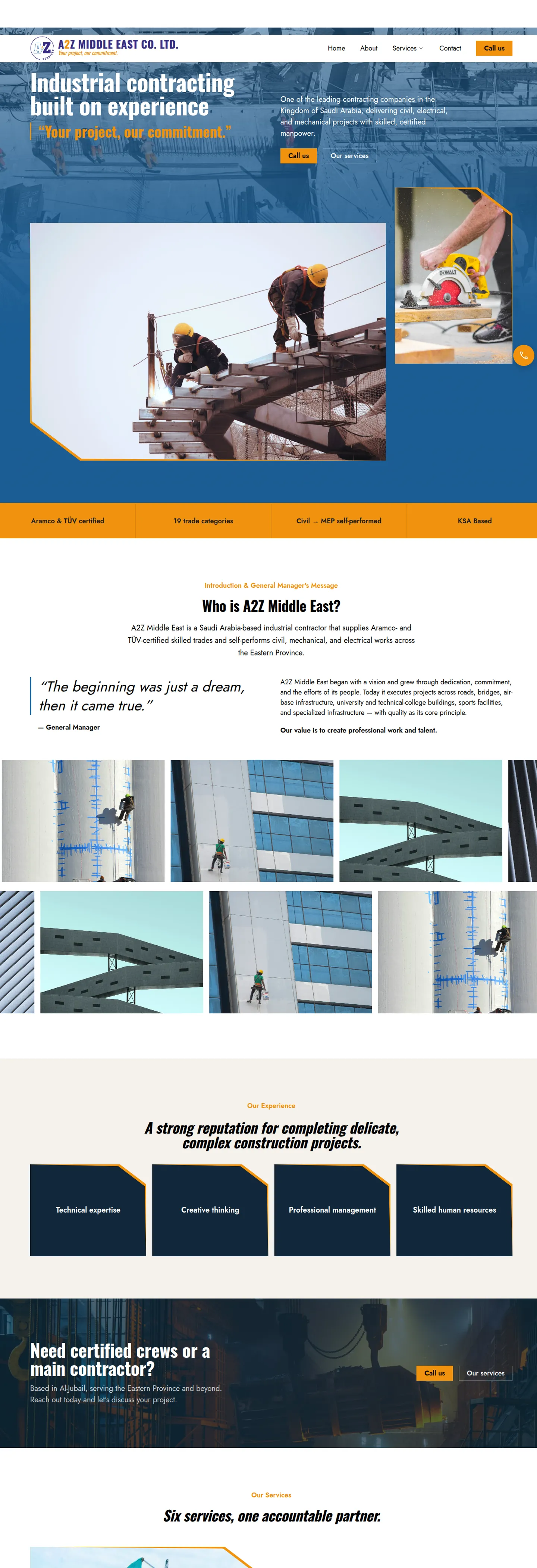 A2Z Middle East screen